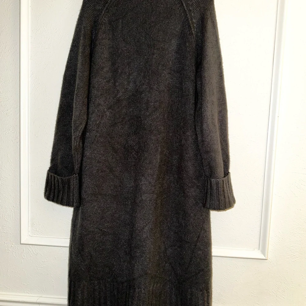 Naked Cashmere - TILYN LONGLINE CASHMERE CARDIGAN - Gray - Picture 8 of 9